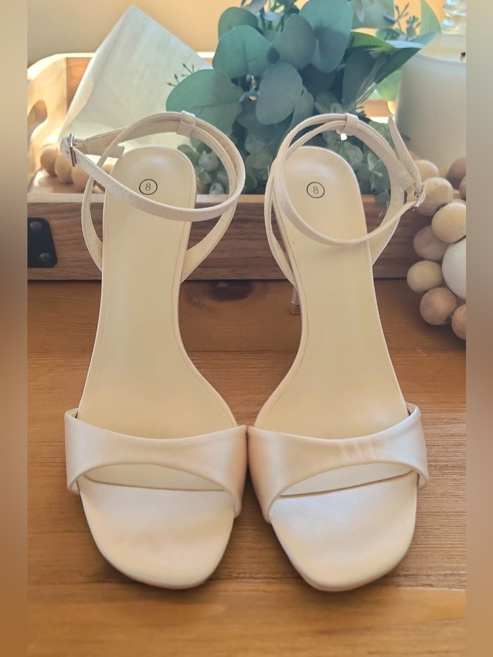 Elegant Women's Ankle-Strap Stilettos